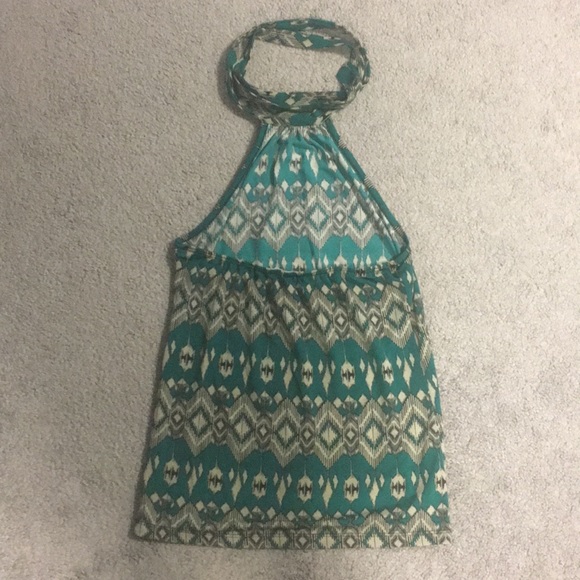 NWOT❗️Tea & Rose Halter Top - Picture 2 of 3